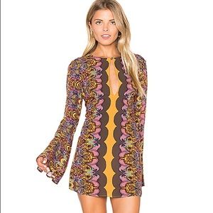 Free People Ossie Vibes Printed Tunic Top